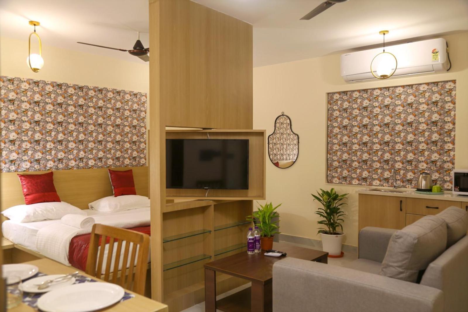 Lumis Studio Apartment Hyderabad Eksteriør billede